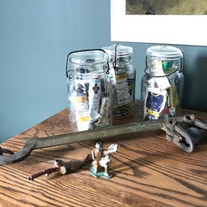 Piece of Antique Brass scale for decor